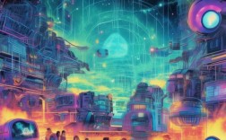 创新与未来科技插画作品，激发人类认知的奇妙旅程